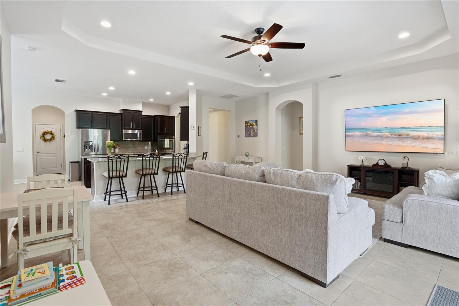 room for everyone to have a spot including the kids!