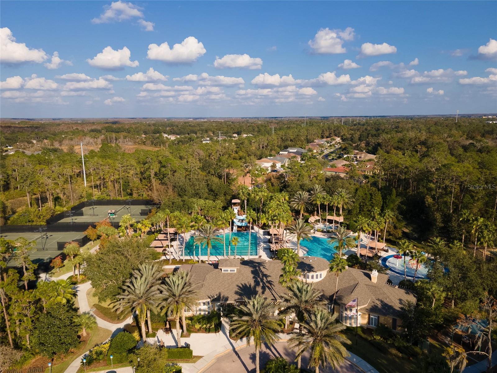 resort style amenities