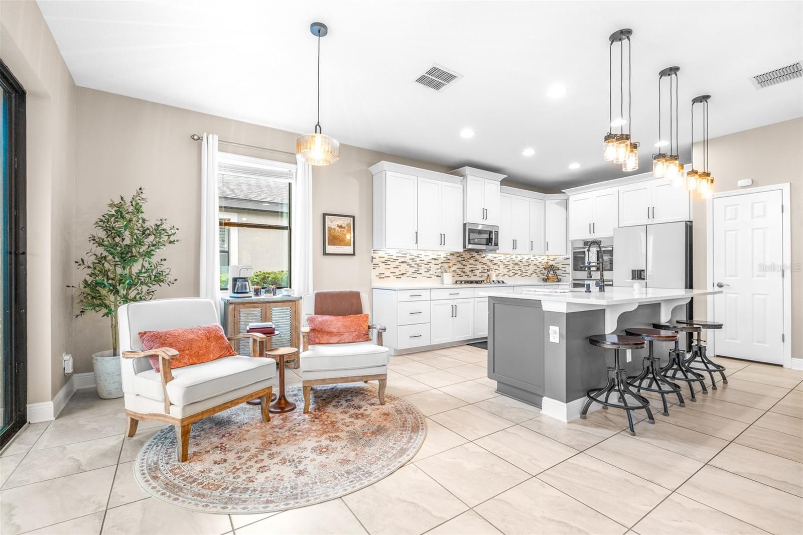 Breakfast Area and Kitchen -- Perfect for Laid-Back Florida Living