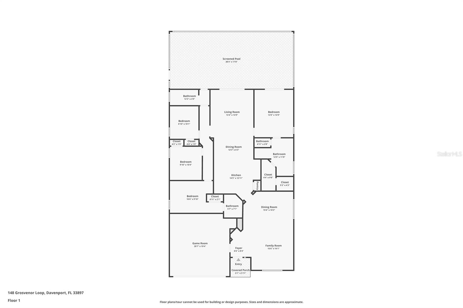 148 GROSVENOR LOOP, DAVENPORT, FL, 33897