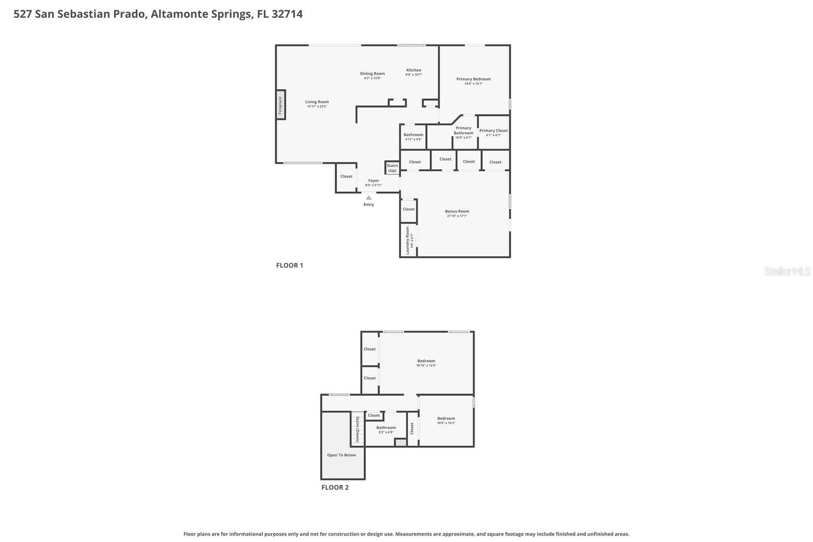 527 SAN SEBASTIAN PRADO, ALTAMONTE SPRINGS, FL, 32714