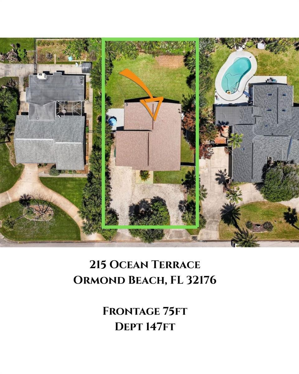 215 OCEAN TER, ORMOND BEACH, FL, 32176