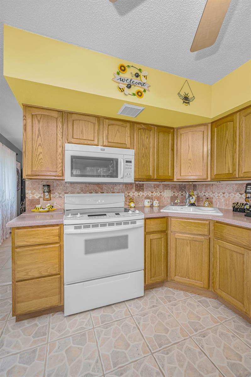 Corian Countertops, Tile Backsplash