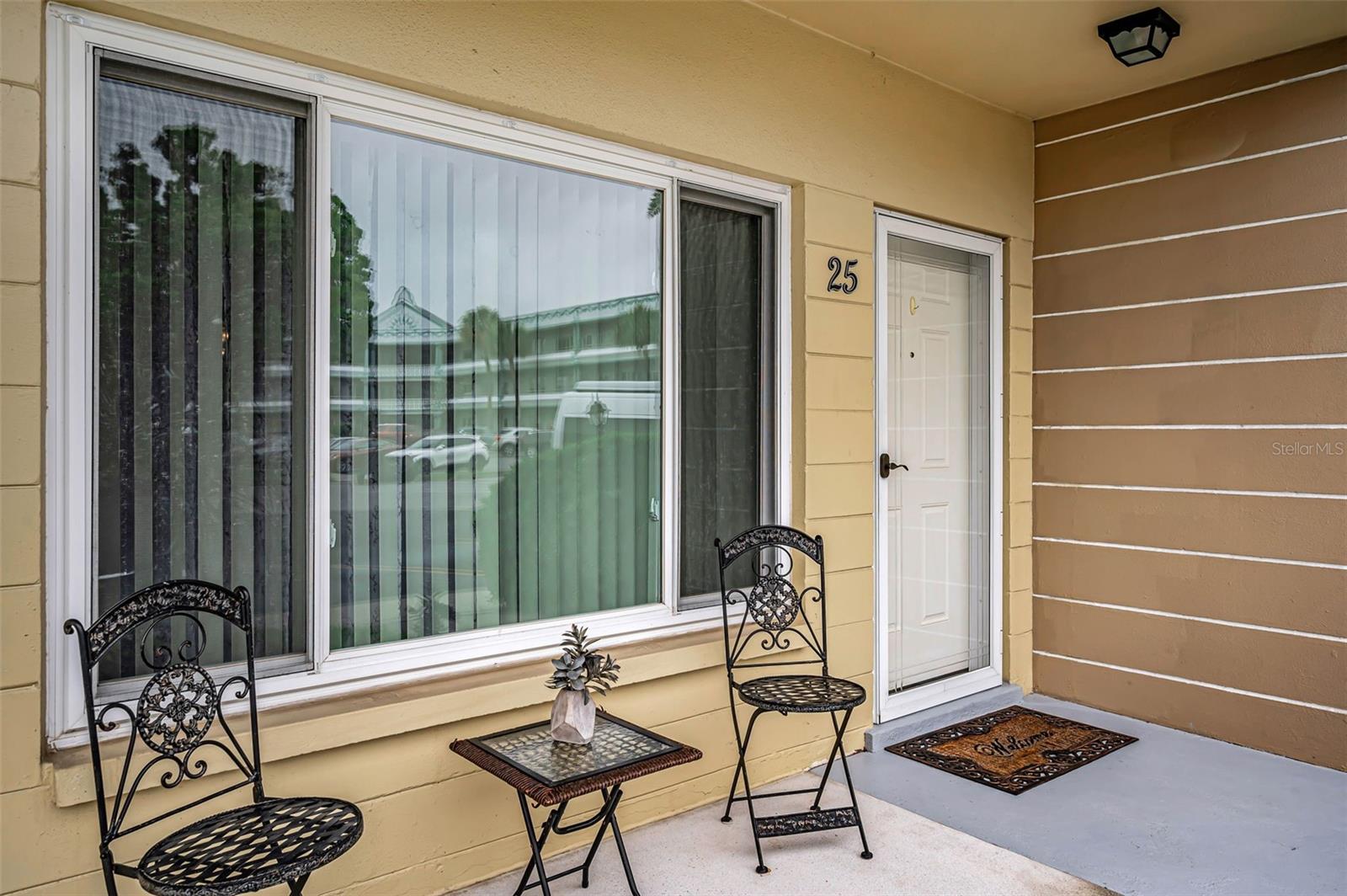 Fresh New Concrete Front Porch
