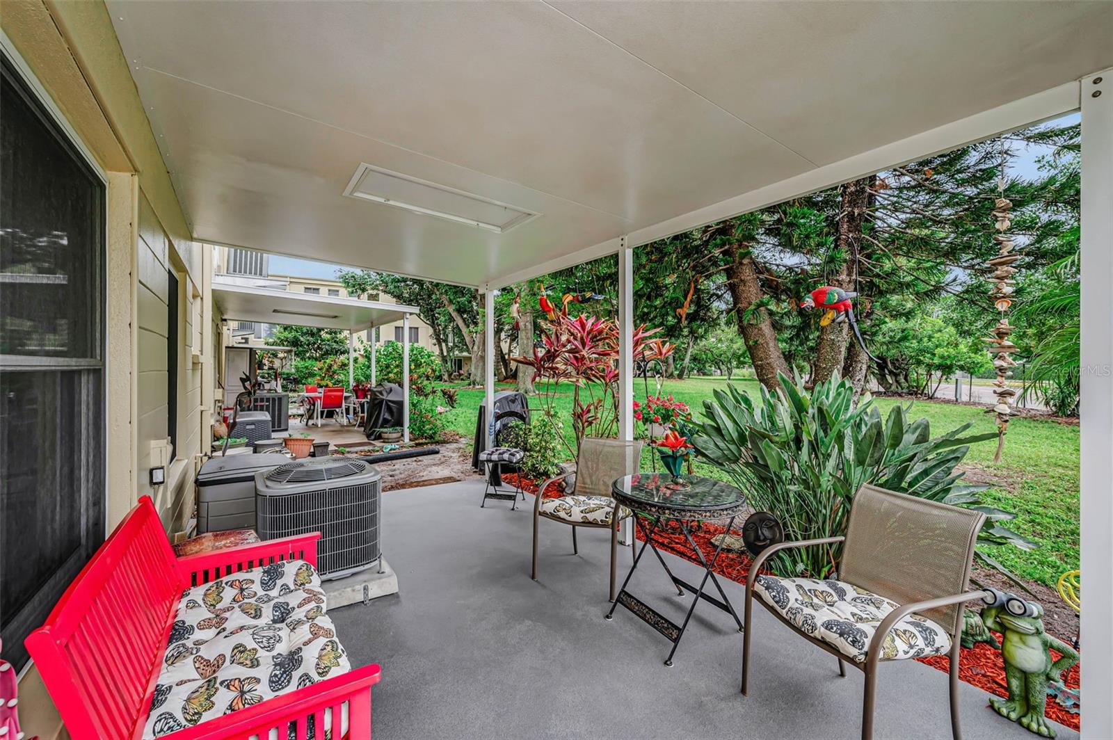 BEAUTIFUL COVERED BACK PORCH