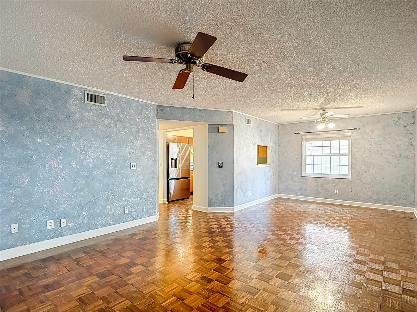 Dining/Living Room combo view