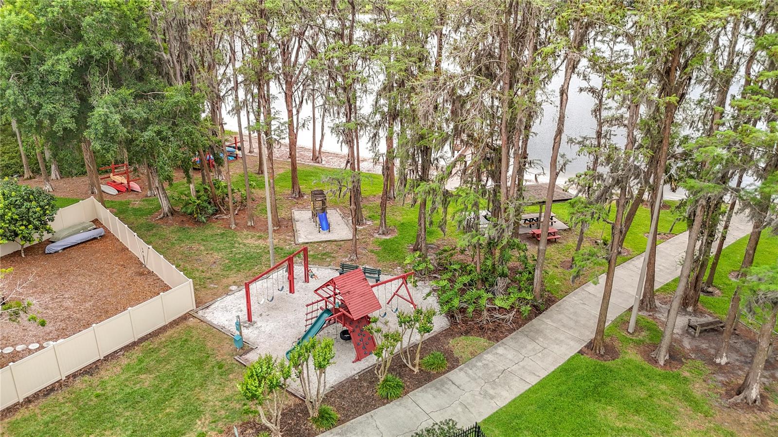 Amenities-Playground. Walk to lake