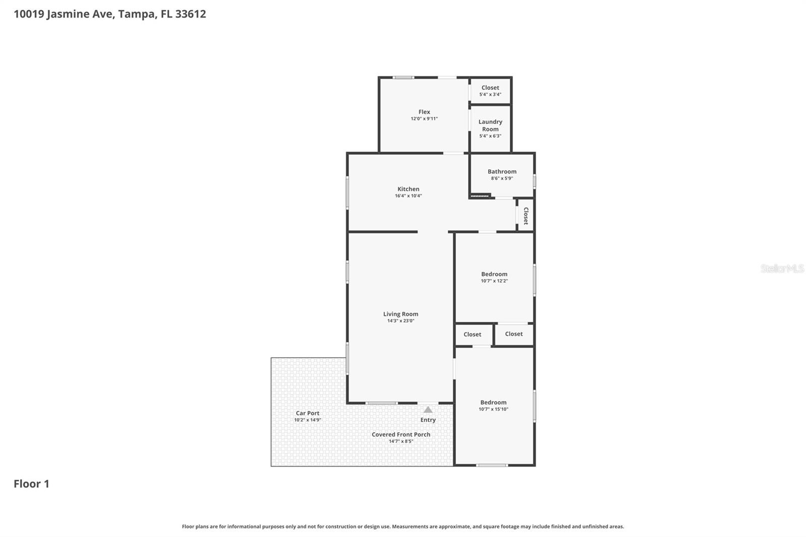 10019 N JASMINE AVE, TAMPA, FL, 33612
