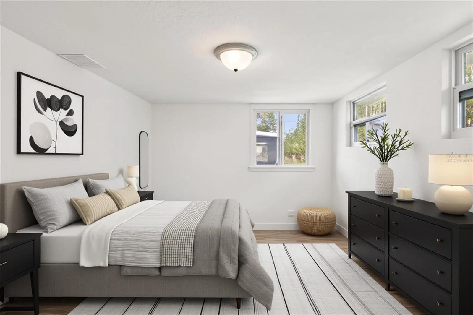 Virtually Staged - Bedroom