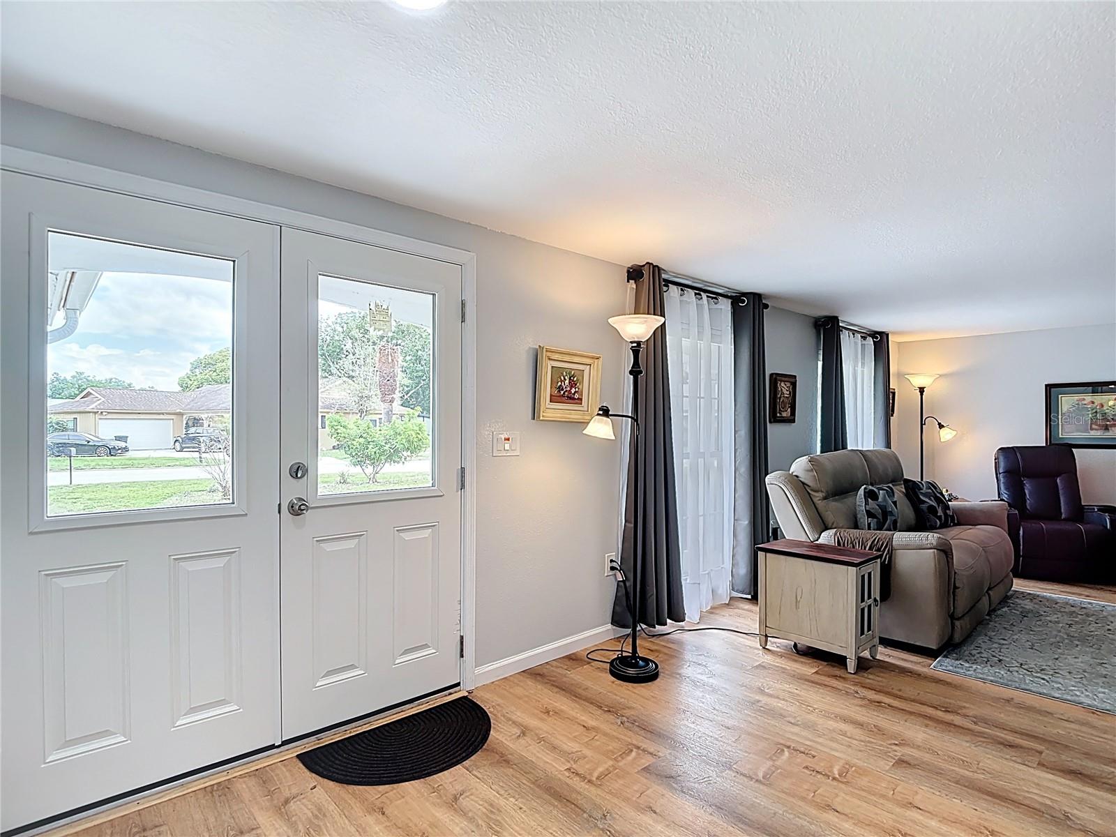 Nicely updated flooring.