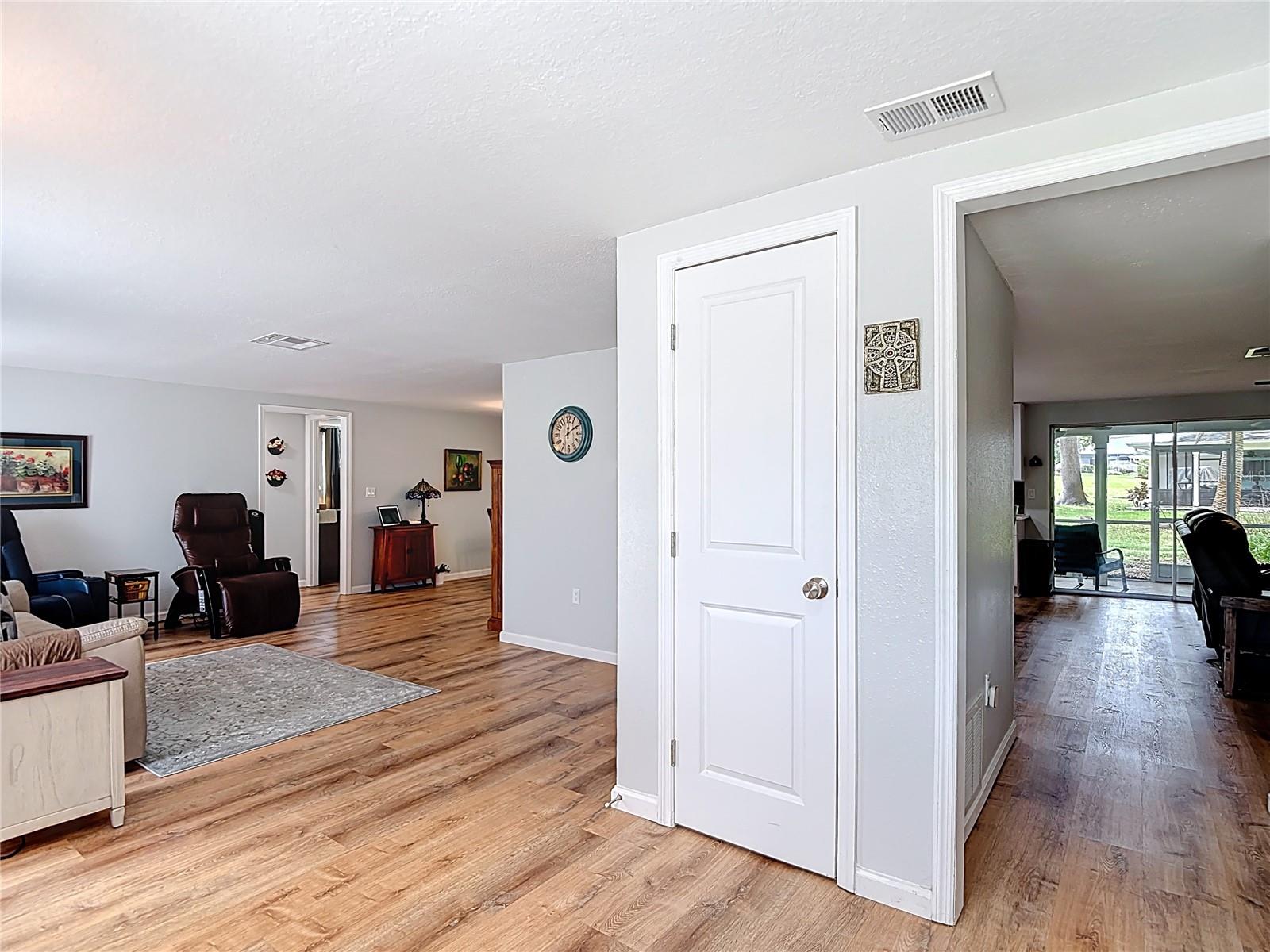 Entry view of the formal living room