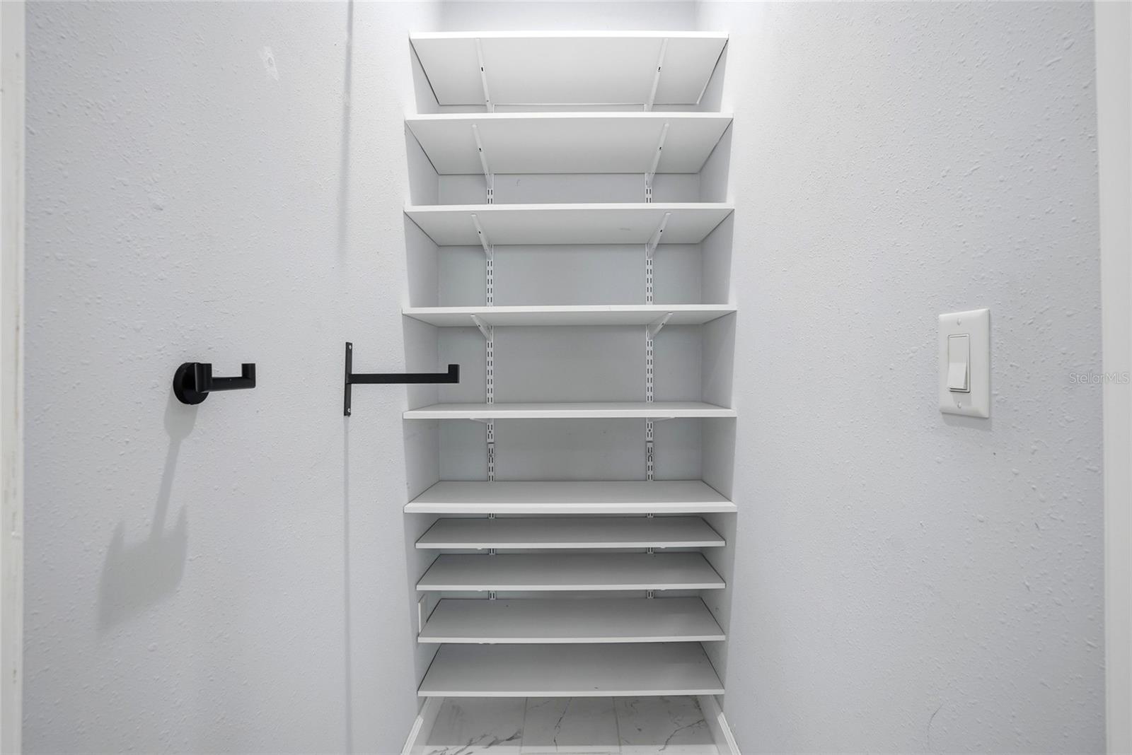 Primary Walk In Closet