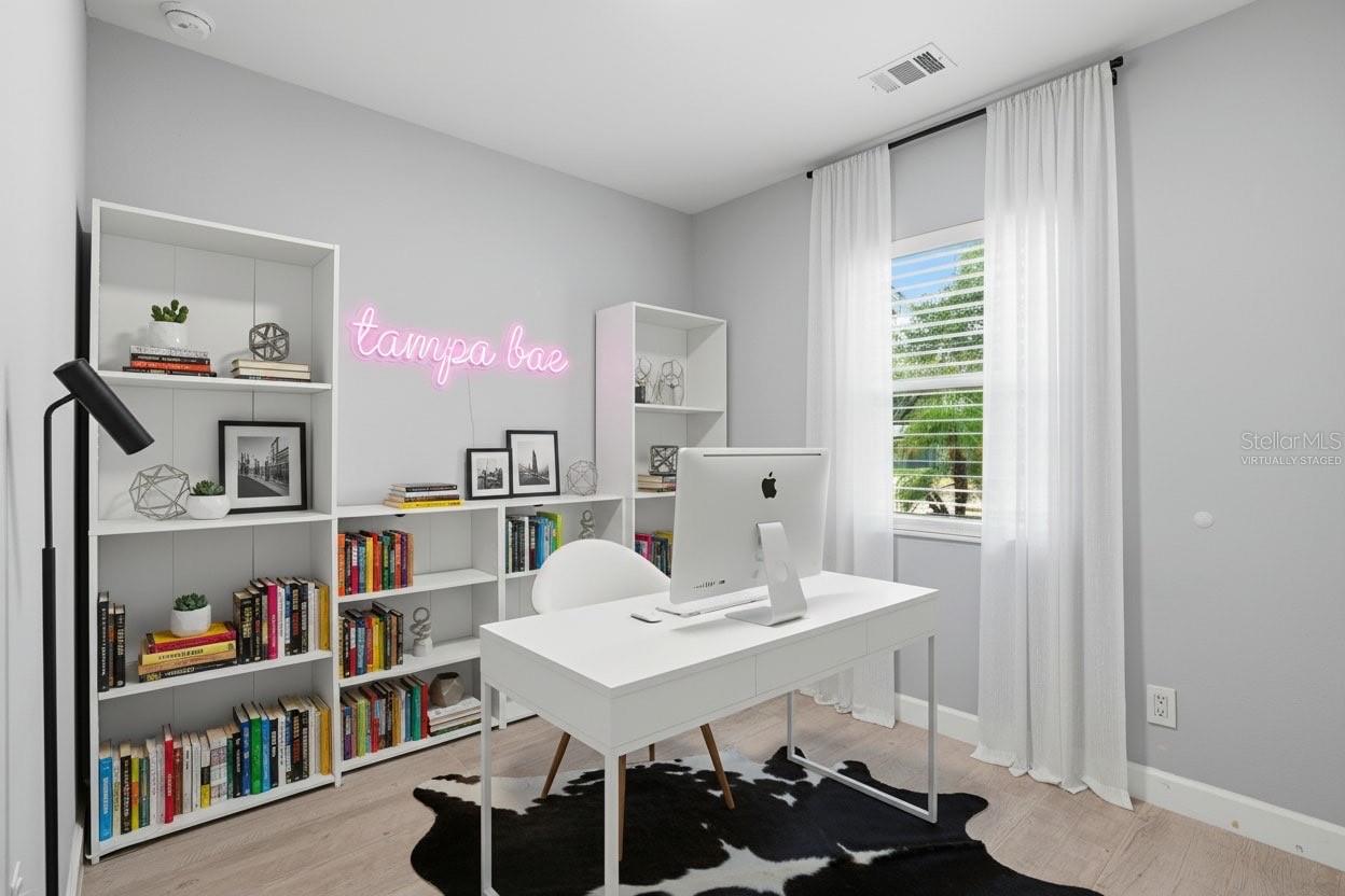 Bedroom 4/Home Office - Virtually Staged