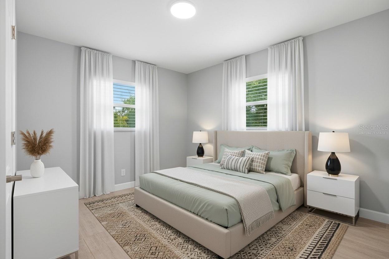 Bedroom 2 - Virtually Staged