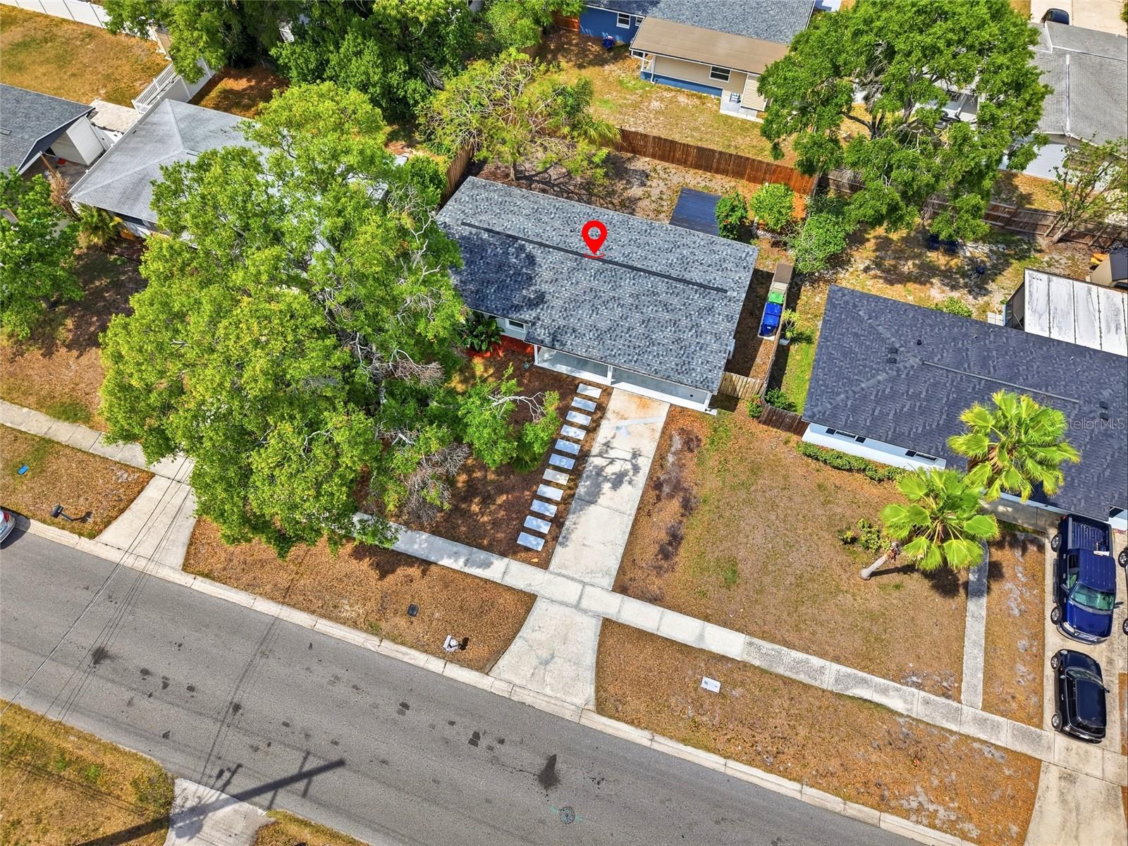 Aerial View of Property
