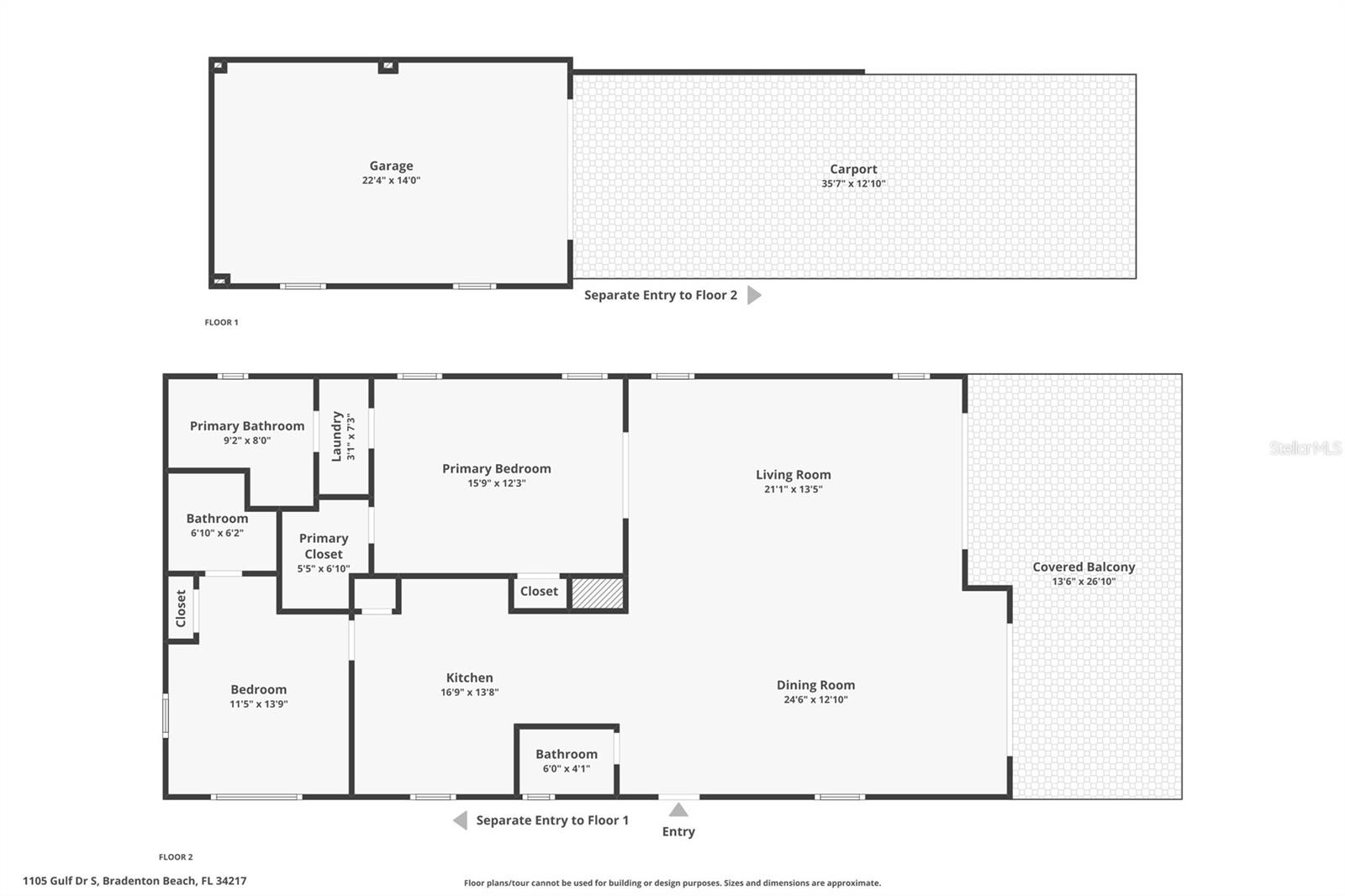 1105 GULF DR S #3, BRADENTON BEACH, FL, 34217