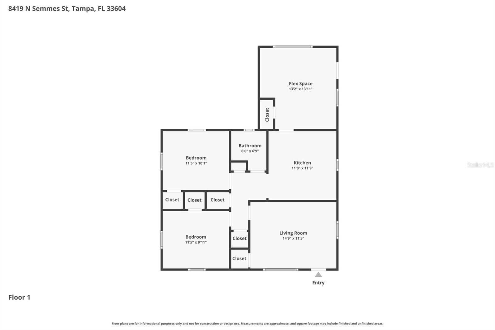 8419 N SEMMES ST, TAMPA, FL, 33604