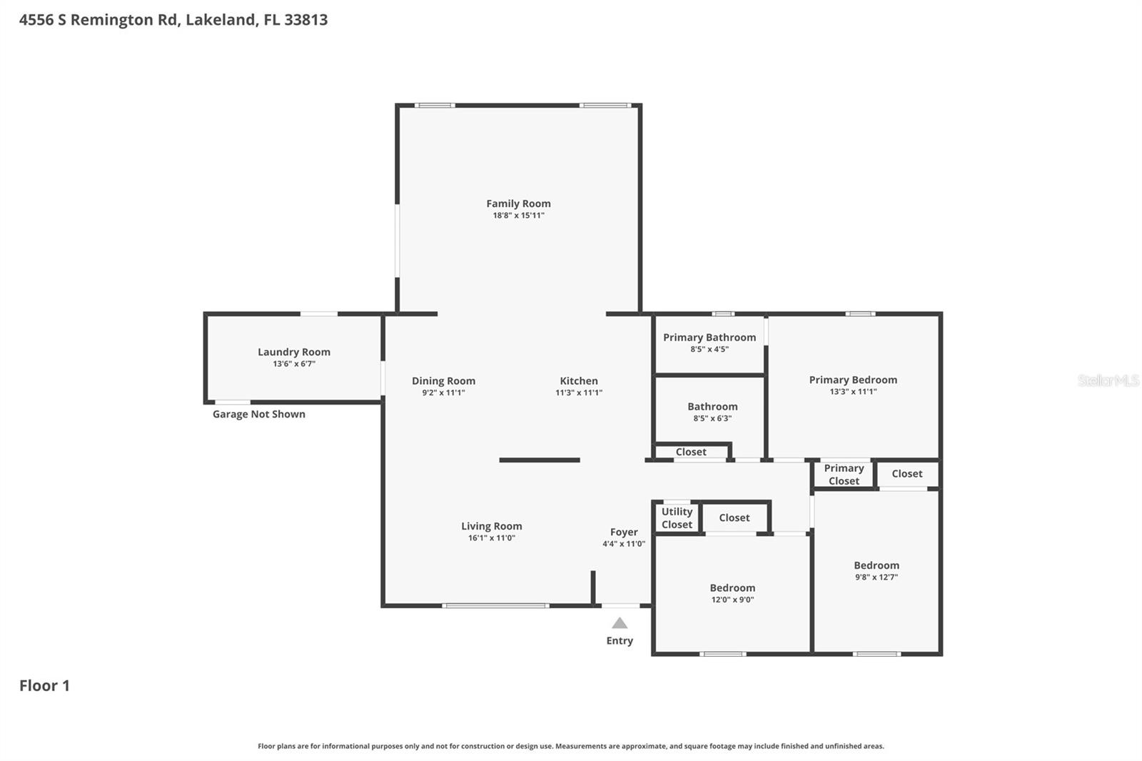 4556 S REMINGTON RD, LAKELAND, FL, 33813