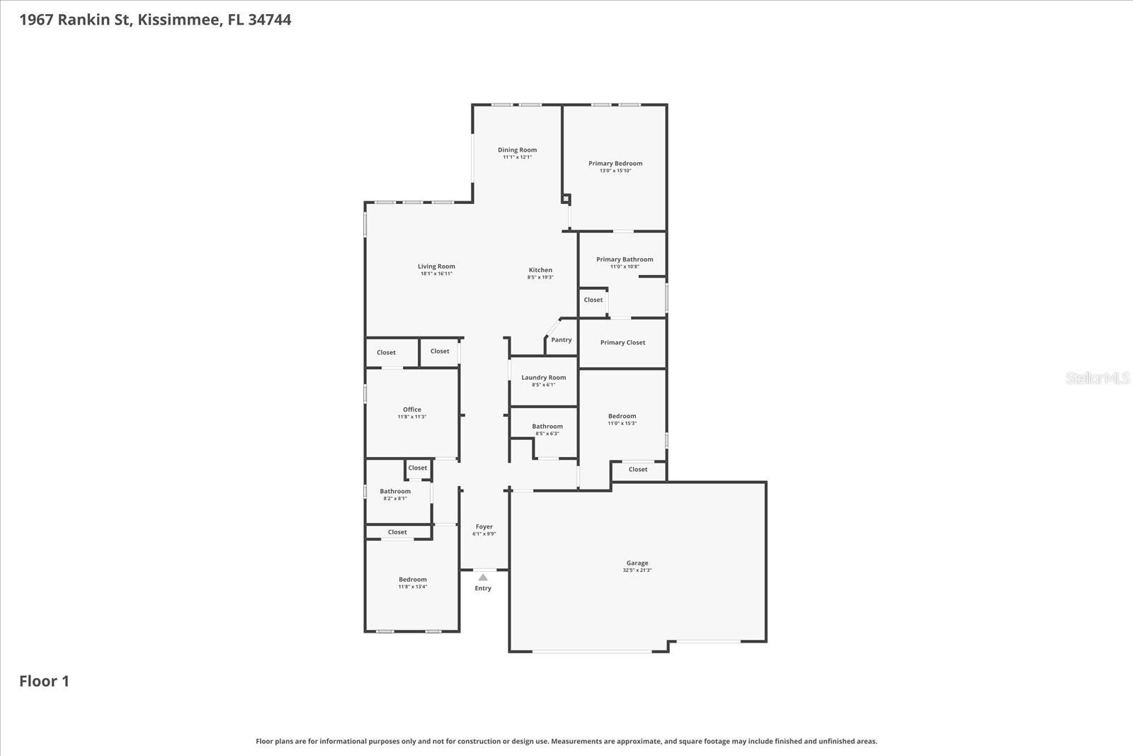 1967 RANKIN ST, KISSIMMEE, FL, 34744