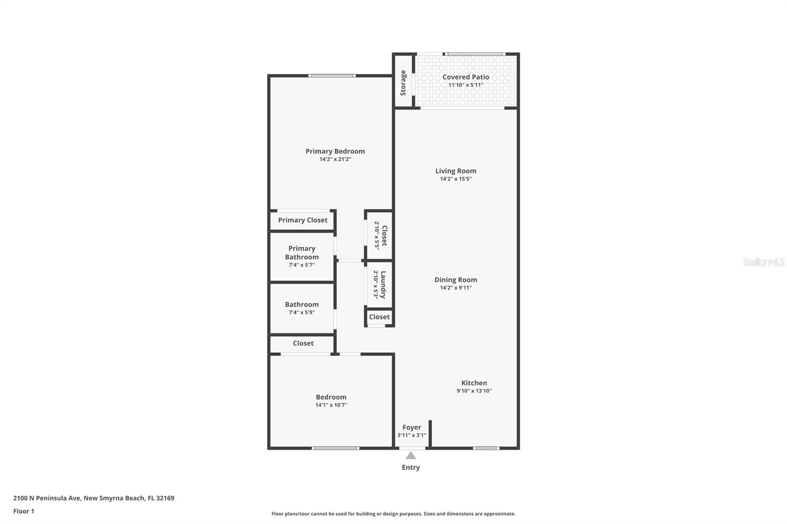 2100 N PENINSULA AVE #1130, NEW SMYRNA BEACH, FL, 32169