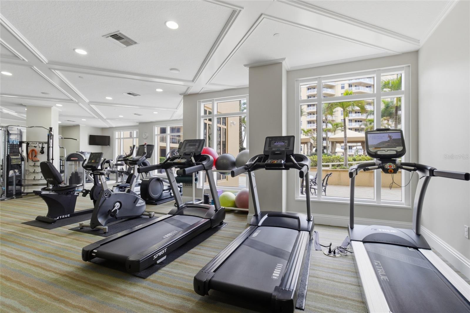 State of the art fitness center