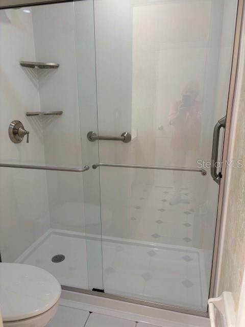 upstairs shower