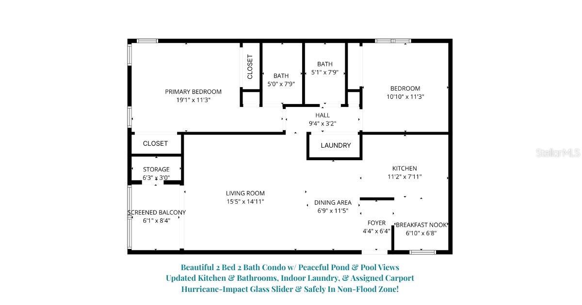 You'll love this spacious & open plan~