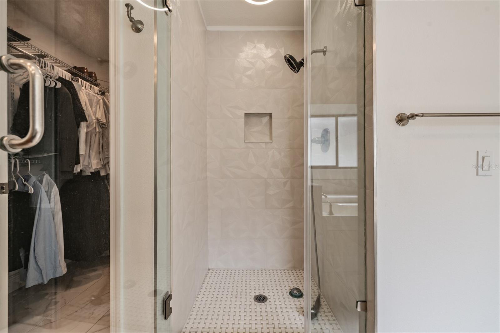 MASTER BATH SHOWER/WALKING CLOSET