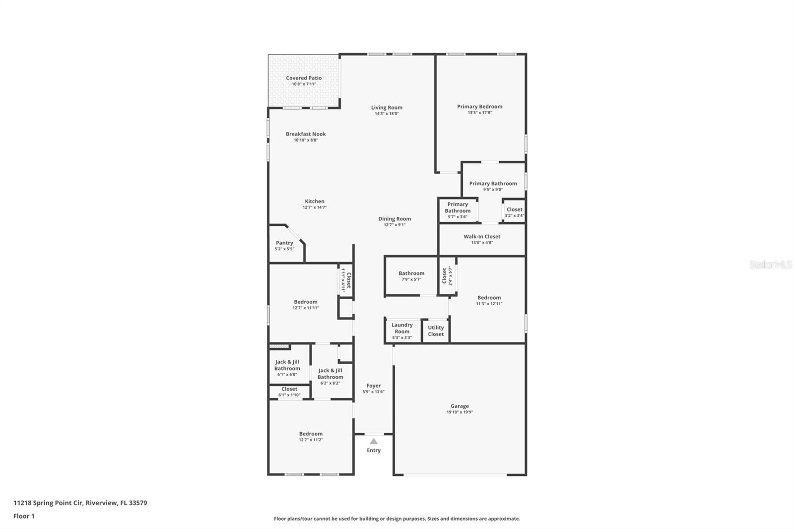 11218 SPRING POINT CIR, RIVERVIEW, FL, 33579