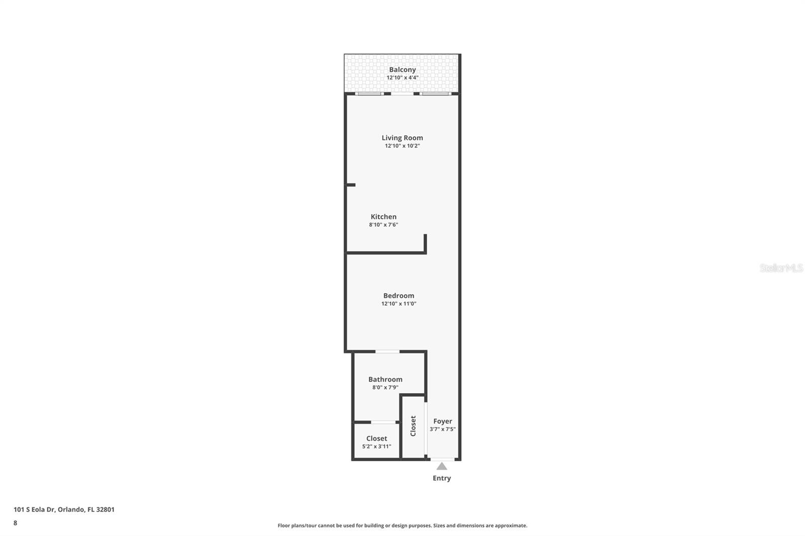 101 S EOLA DR #815, ORLANDO, FL, 32801