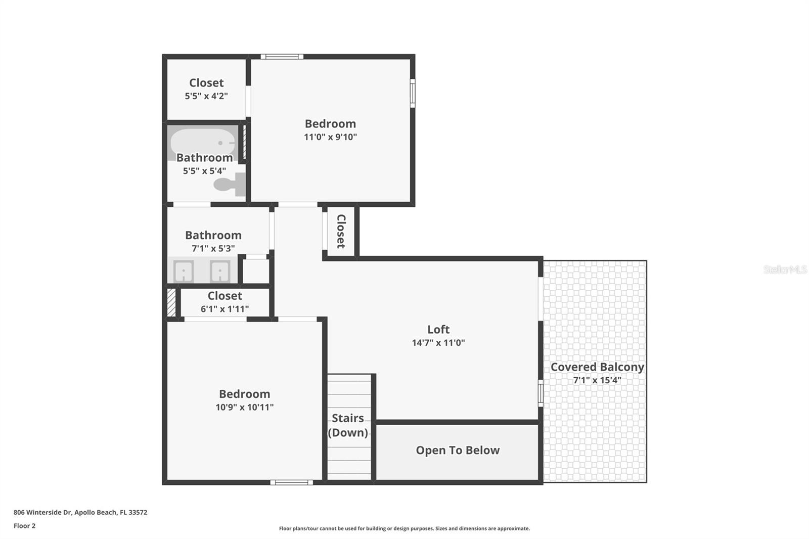 806 WINTERSIDE DR, APOLLO BEACH, FL, 33572