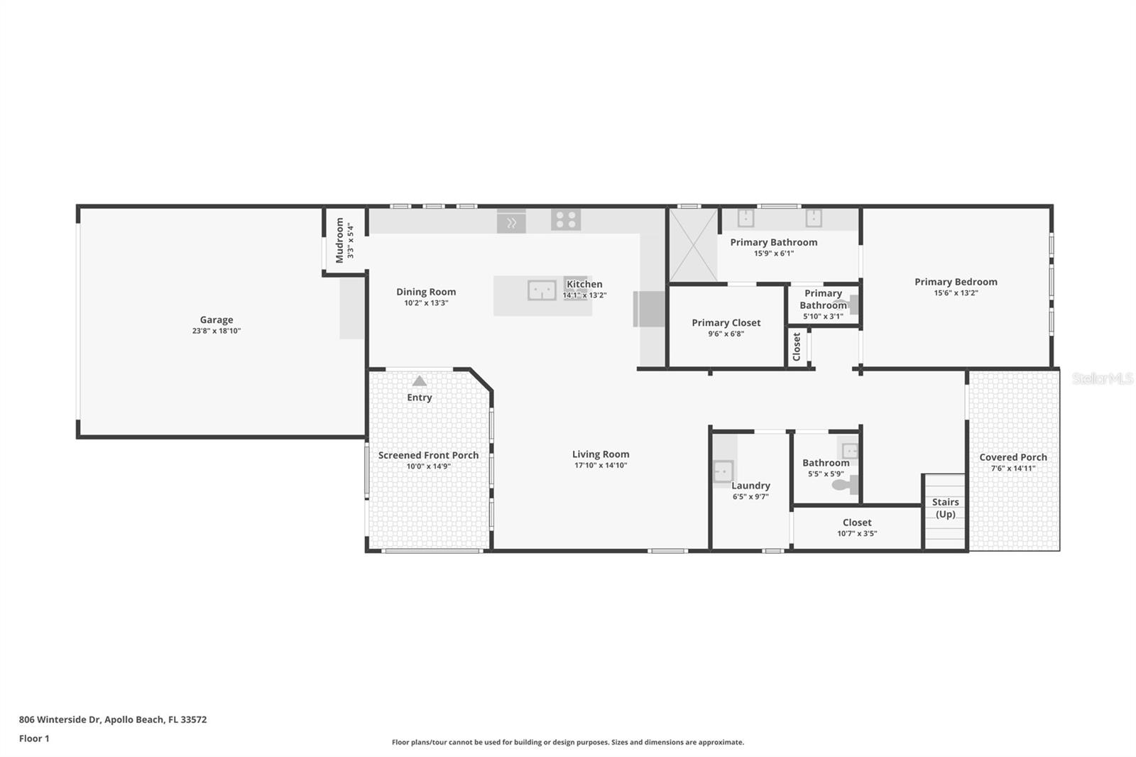 806 WINTERSIDE DR, APOLLO BEACH, FL, 33572