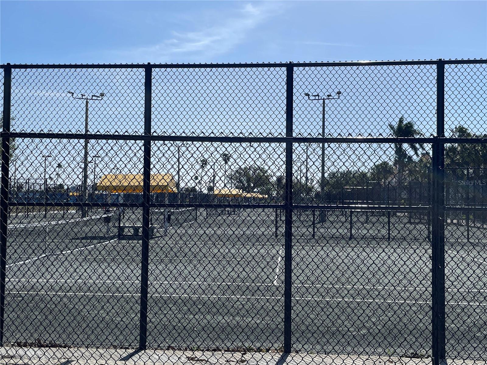 Tennis courts.  Par-3 golf is nearby but temporarily closed during an environmental study.