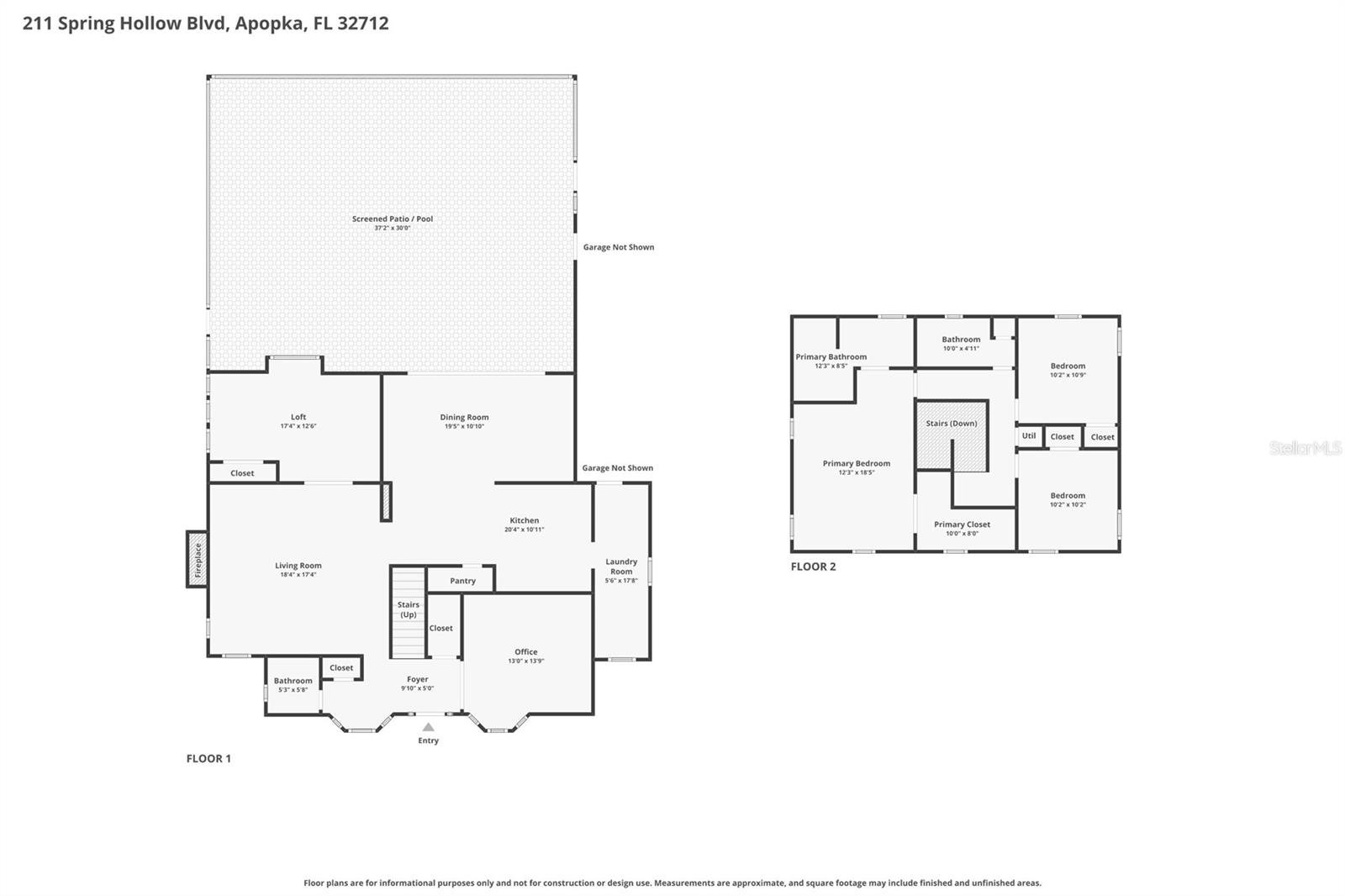 211 SPRING HOLLOW BLVD, APOPKA, FL, 32712