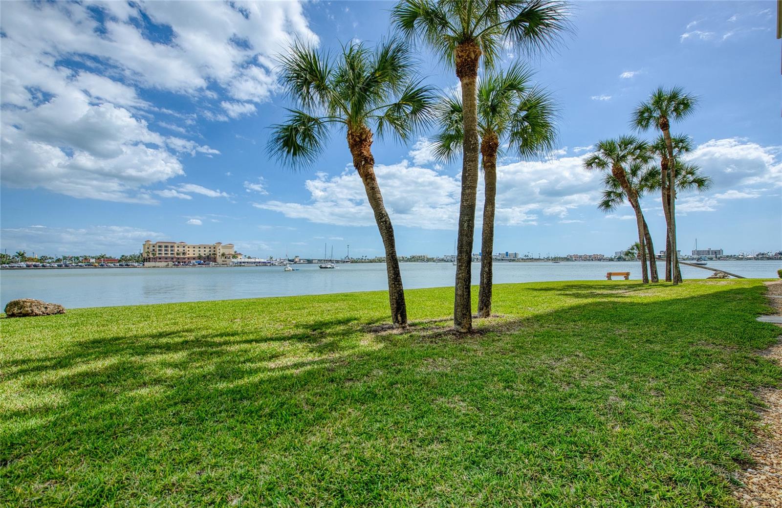 your stunning view of Boca Ciega Bay