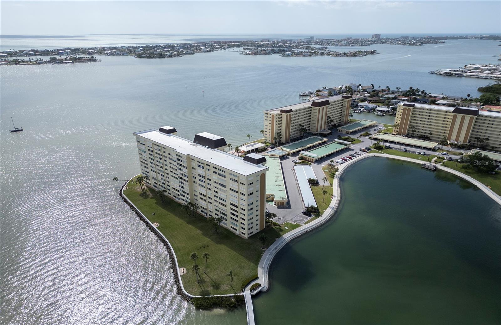Continental in the foreground, view facing NW