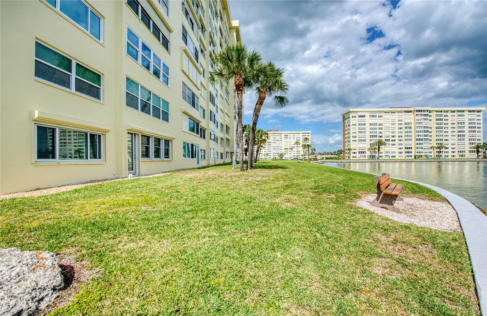 just outside your back door