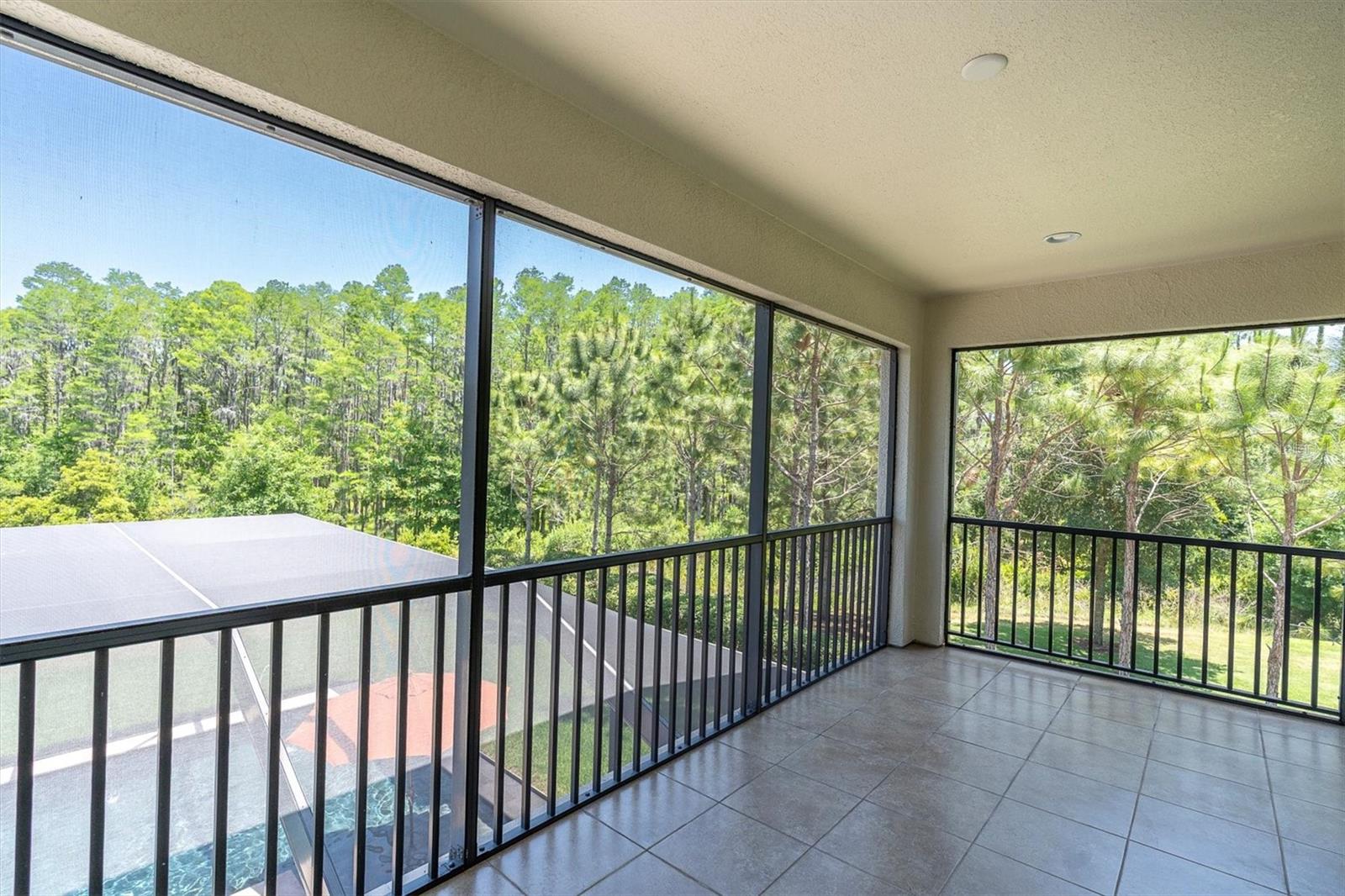 BALCONY OFF BONUS ROOM SURROUNDED BY NATURE VIEWS
