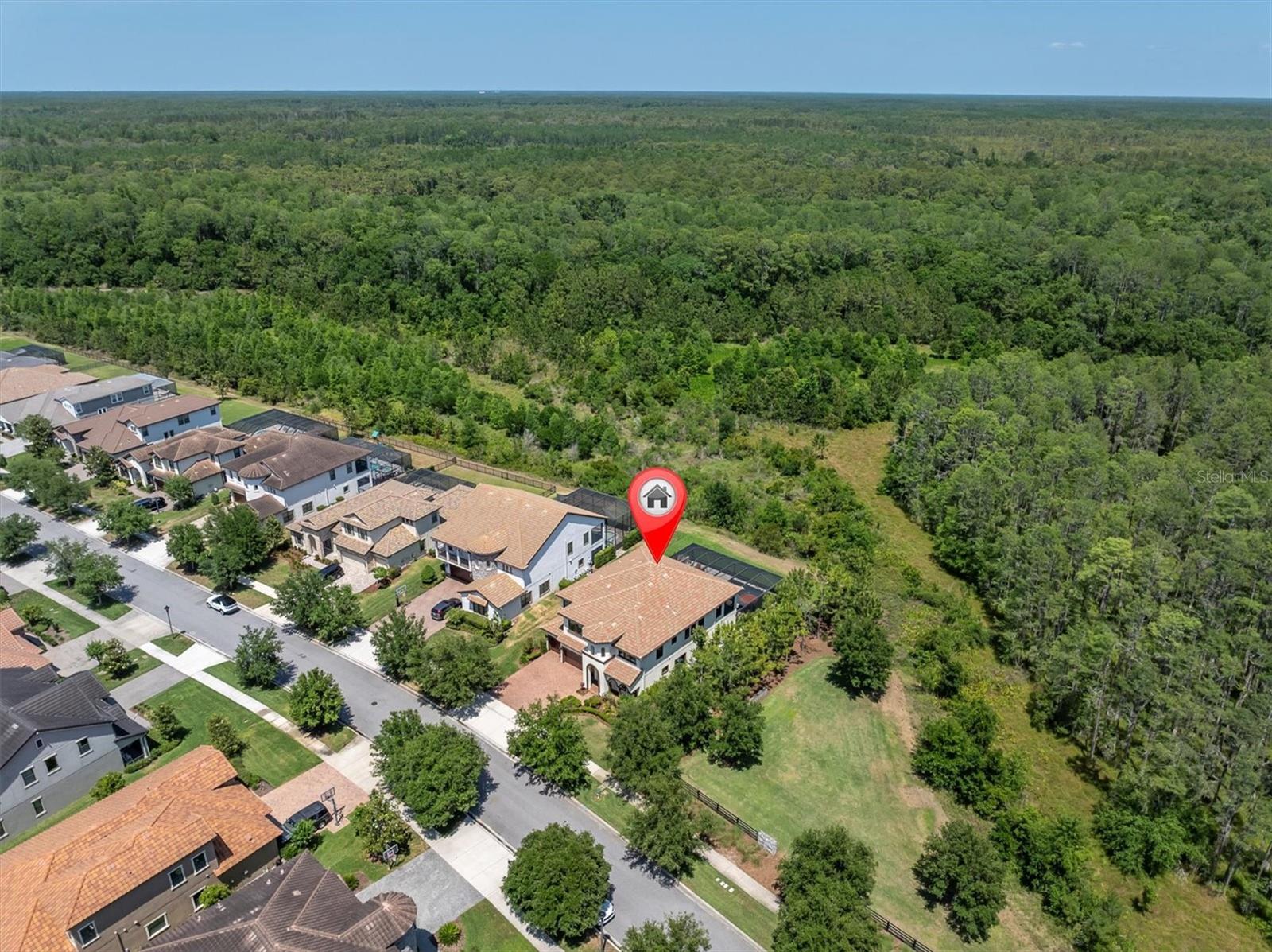 ONE OF A KIND LOT WITH NATURE VIEWS AND ADJACENT GREEN SPACE