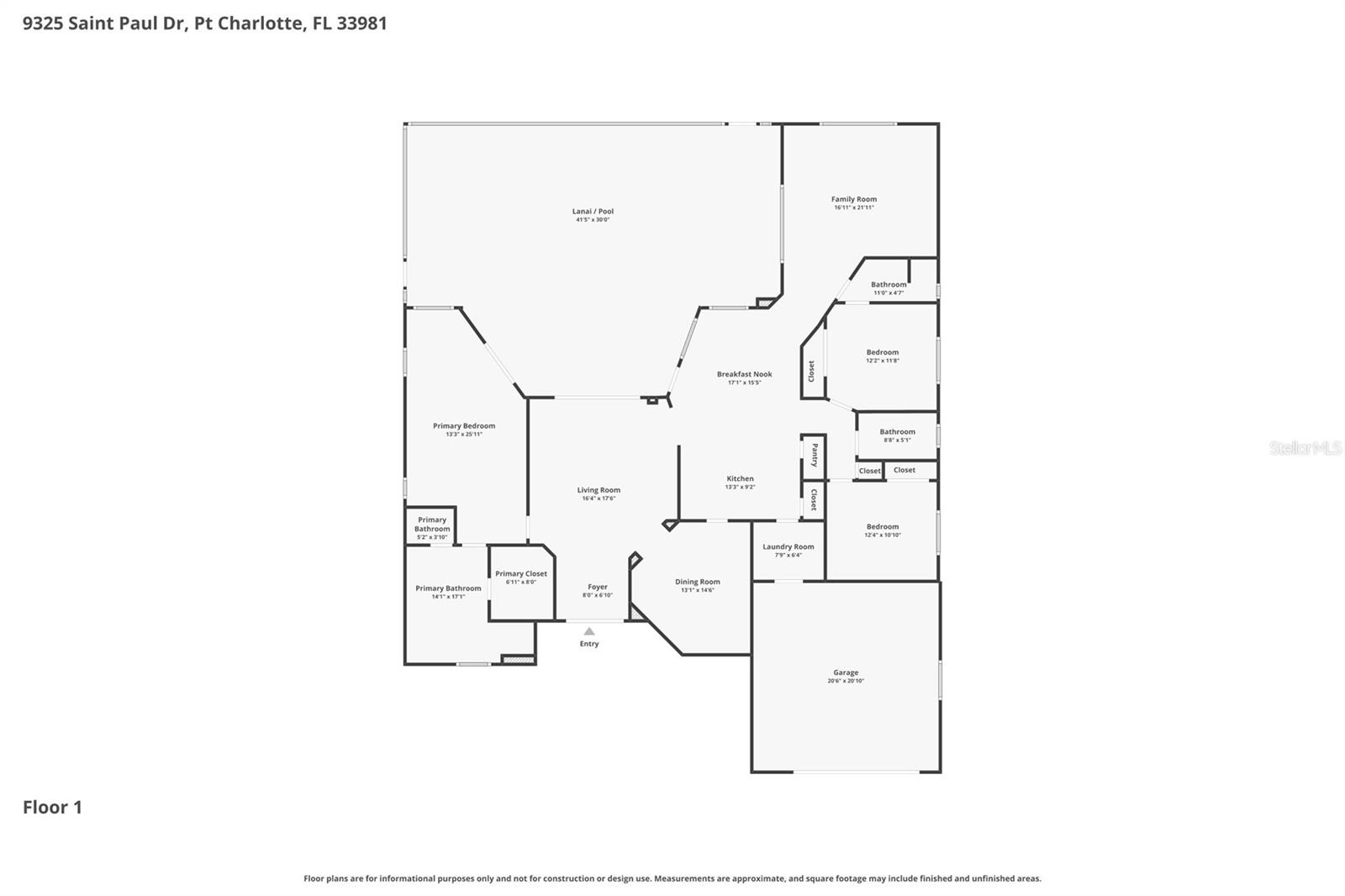 9325 ST PAUL DR, PORT CHARLOTTE, FL, 33981