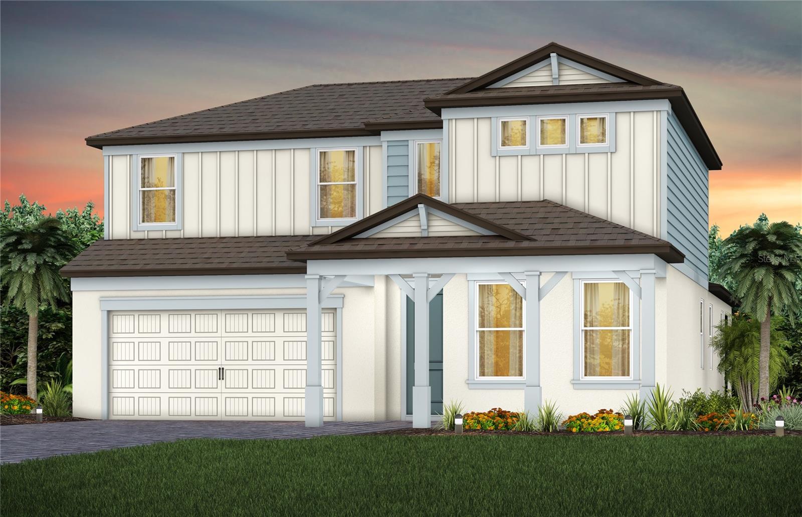 Exterior Rendering, Elevation CO2
