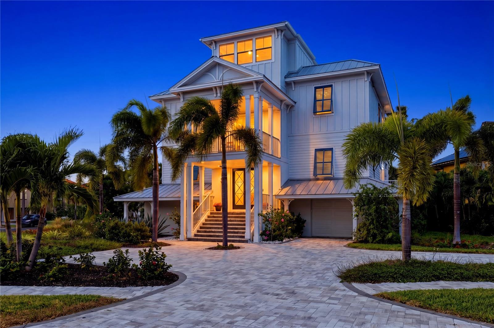 Custom-designed coastal residence inspired by the relaxed elegance of Barbados,