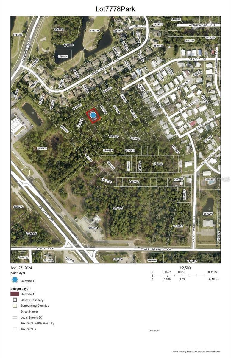 Lots 77 & 78 PARK FOREST BOULEVARD, MOUNT DORA, FL, 32757