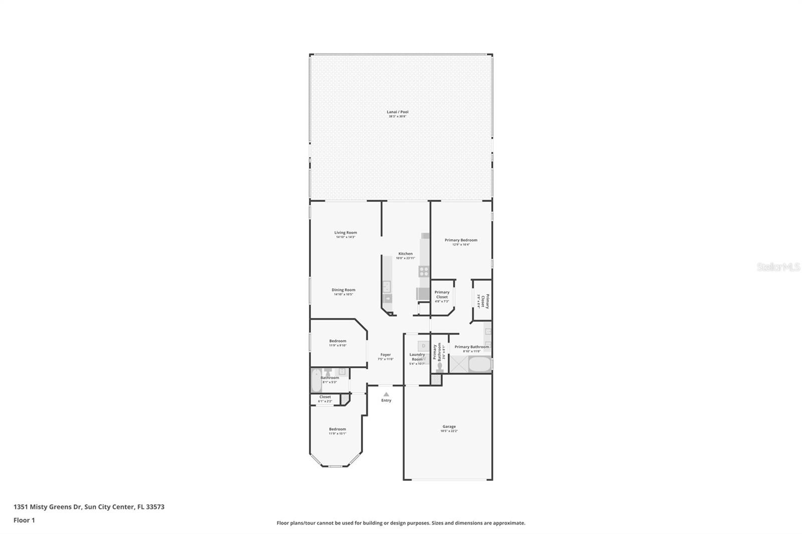 1351 MISTY GREENS DR, SUN CITY CENTER, FL, 33573