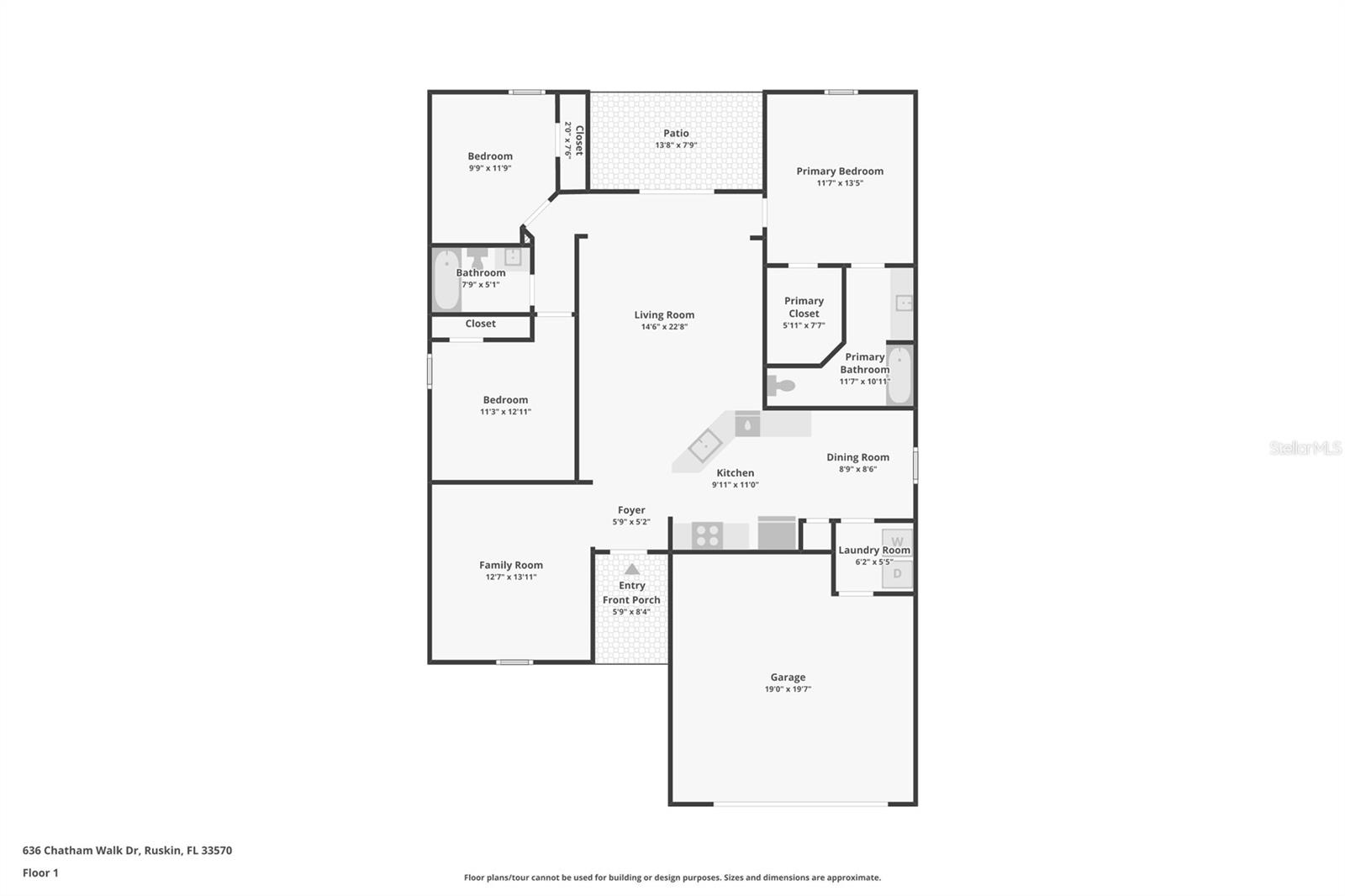 636 CHATHAM WALK DR, RUSKIN, FL, 33570