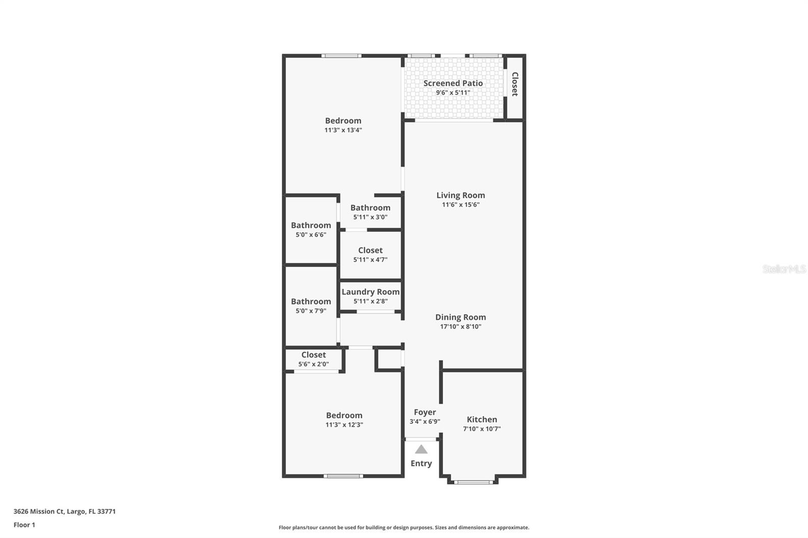 3626 MISSION CT, LARGO, FL, 33771