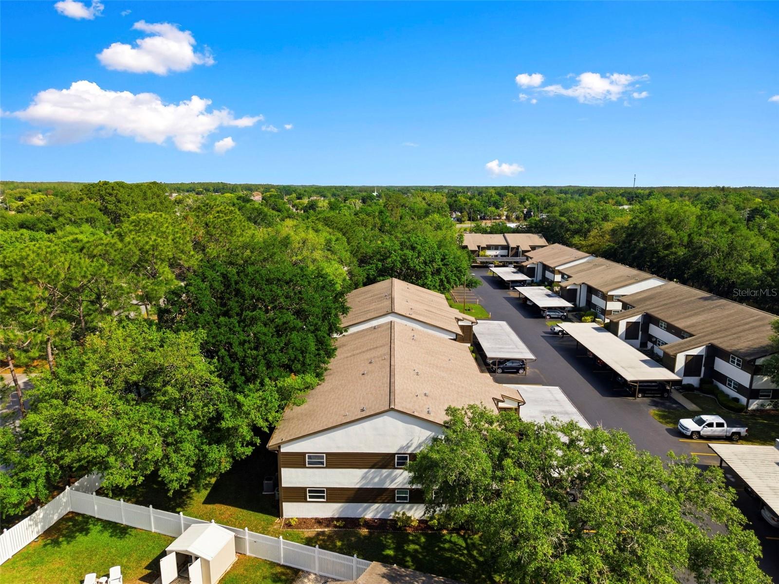 Very well taken care of grounds