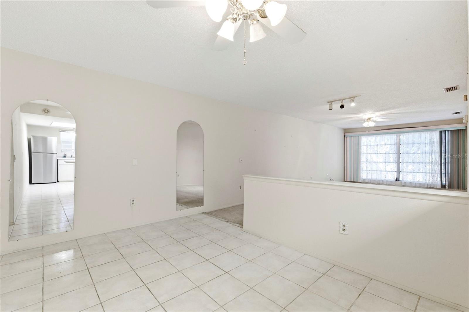 Another view of the dining room.