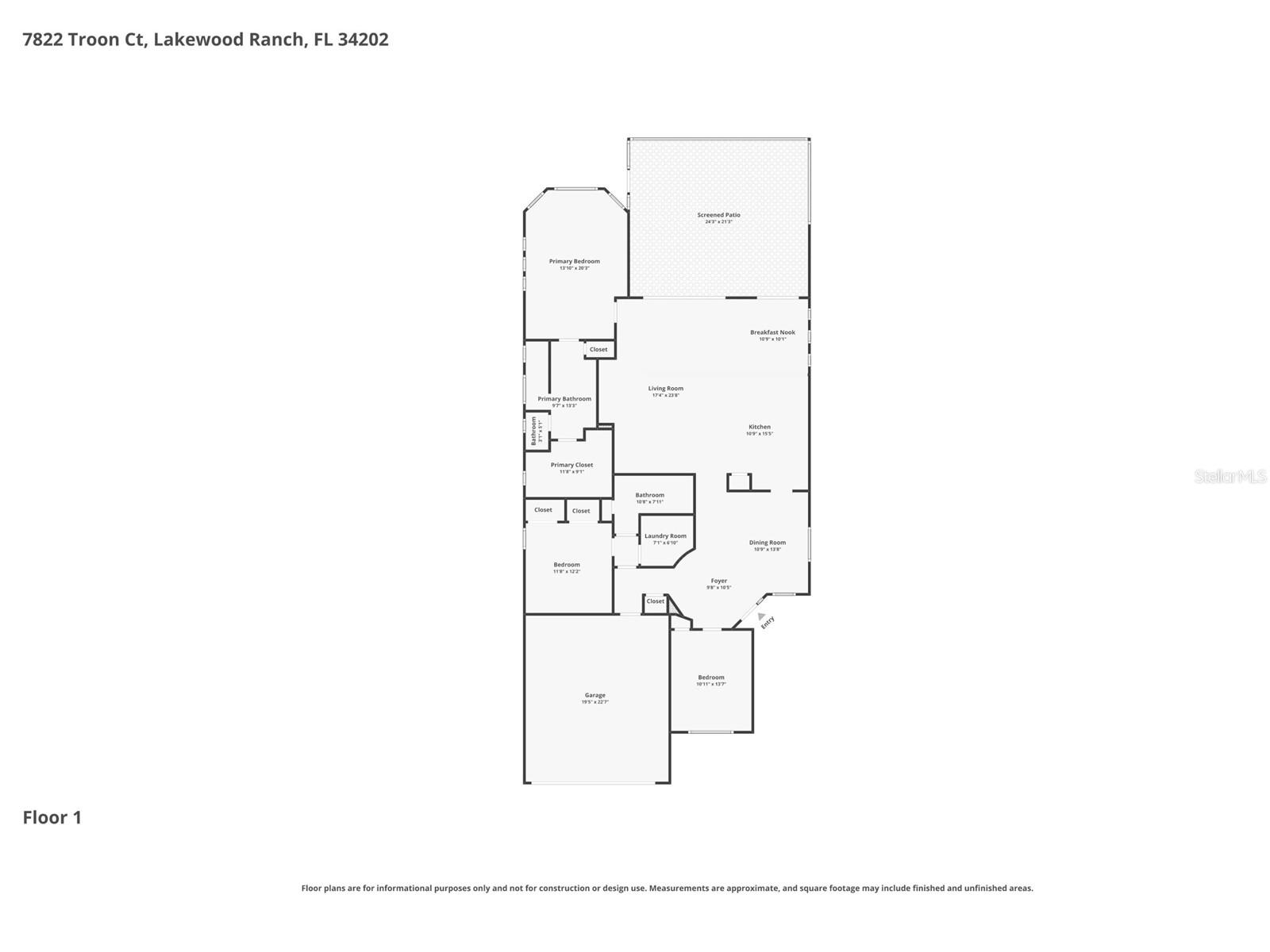 7822 TROON CT #7822, LAKEWOOD RANCH, FL, 34202