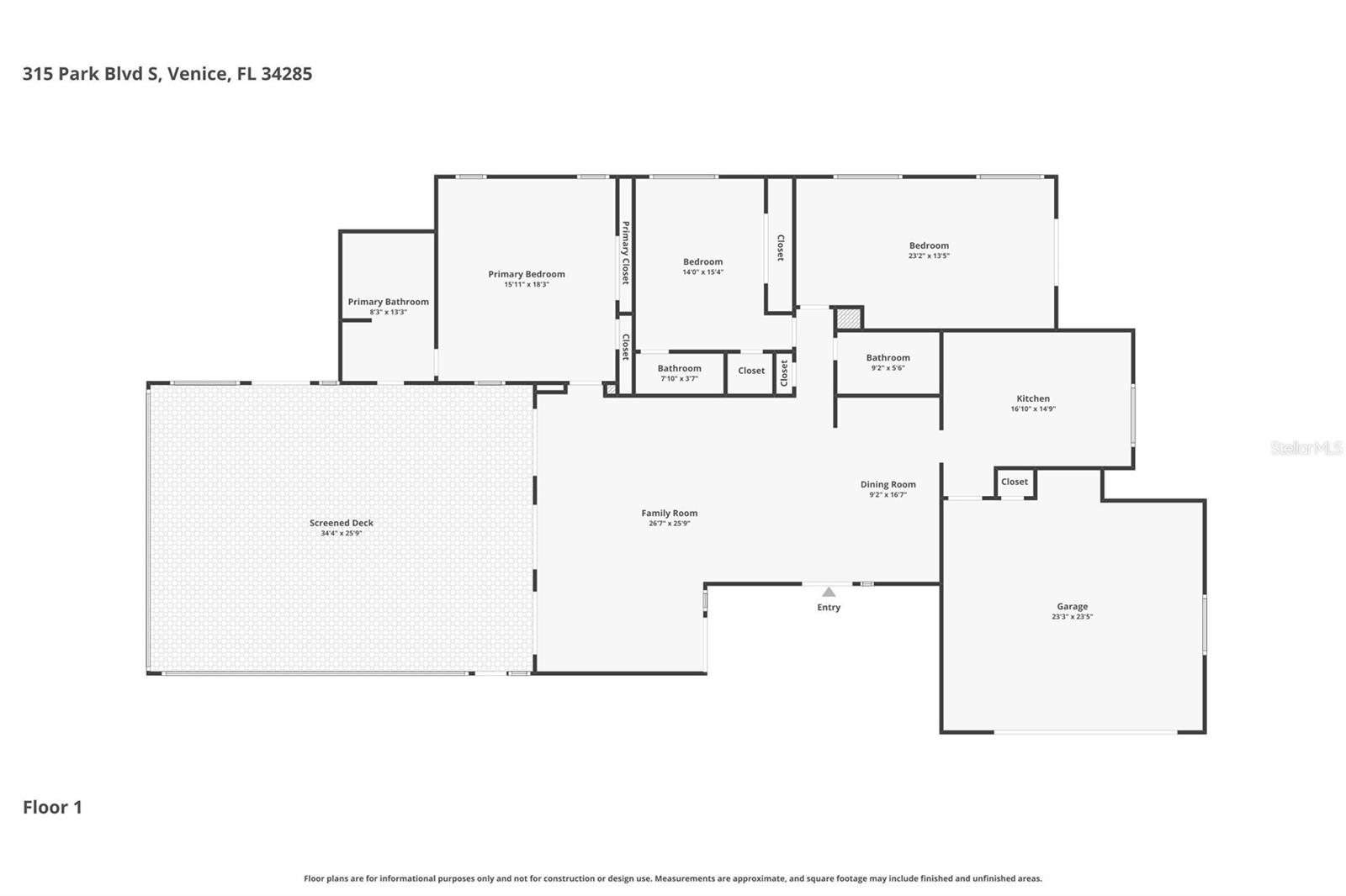 315 PARK BLVD S, VENICE, FL, 34285